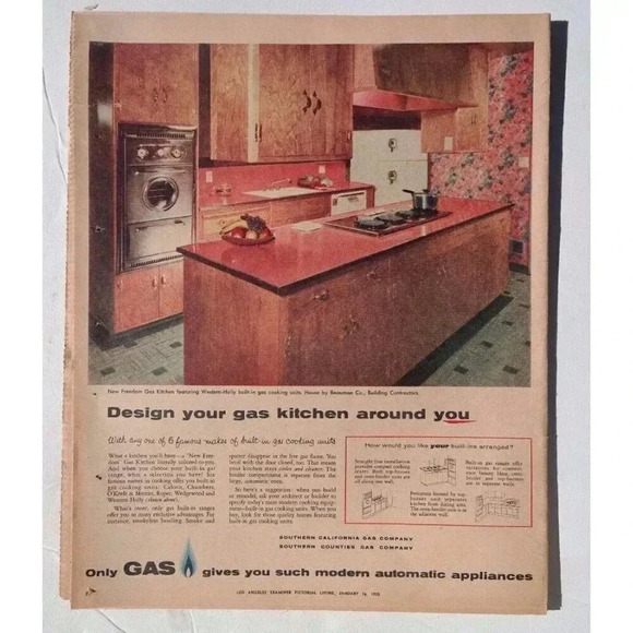 VTG January 16, 1955 PICTORIAL LIVING Los Angeles IV Architecture Newspaper NOS - Picture 5 of 5